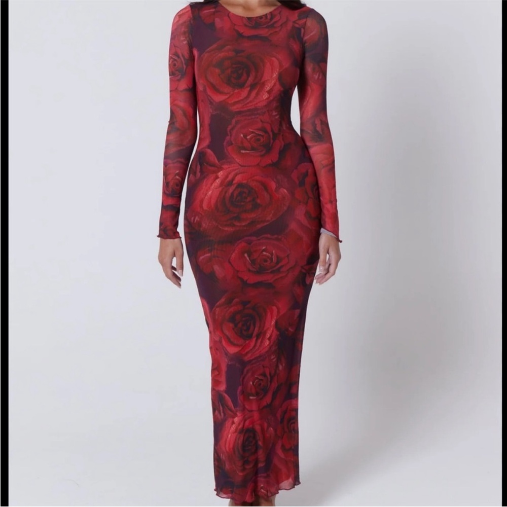 SLA The Label Rose Dress ✨